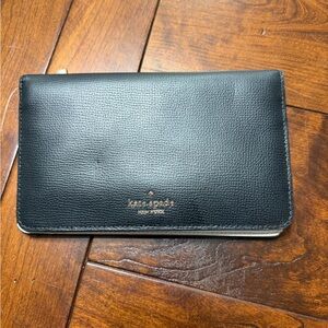 Kate Spade Black Textured Wallet